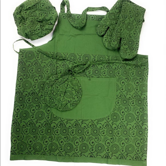 Cotton Apron set - Picture 5 of 6